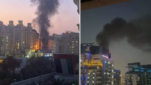 İran füzeleri Dubai’de: Peş peşe patlama sesleri duyuldu