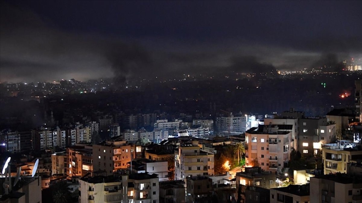 İsrail’den Lübnan’ın başkenti Beyrut’a hava saldırısı