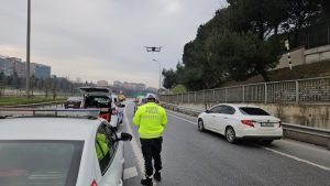 İstanbul’a drone destekli trafik denetimi