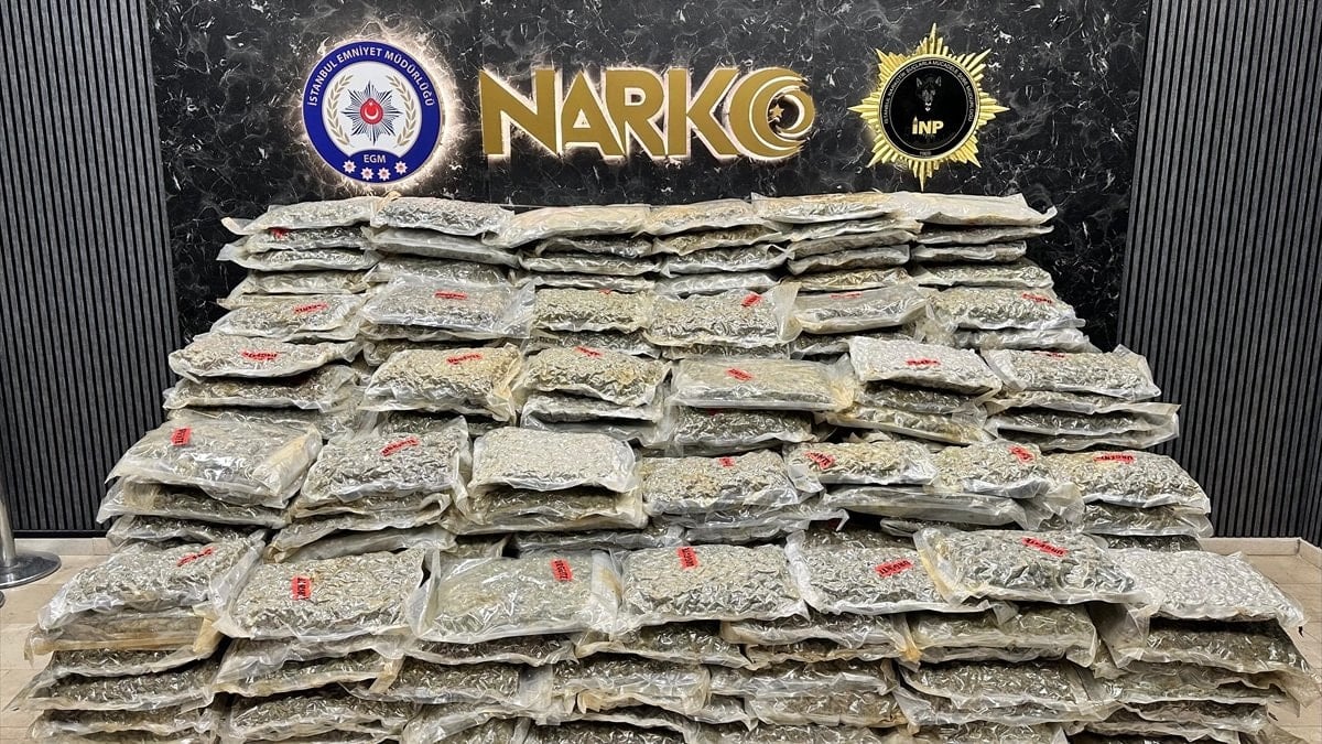 İstanbul’da uyuşturucu operasyonu:  527 kilo uyuşturucu ele geçirildi