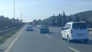 İzmir’de trafikte makas atarak ilerleyen sürücüye 90 bin lira ceza