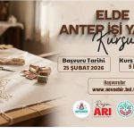 KAPEM’de “Elde Antep İşi Yapımı” Kursu Başlıyor