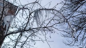 Kars’ta soğuk hava etkisini sürdürüyor