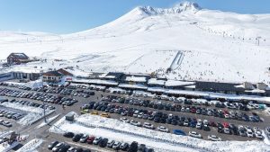 Kayseri Erciyes’te yoğunluk sürüyor