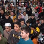 Kırıkkale’de teravihe gelen çocuklar ‘Kabe’de Hacılar’ ilahisini söyledi