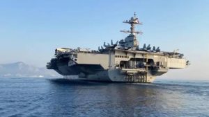 Kızıldeniz’deki USS Gerald R. Ford uçak gemisinde yangın