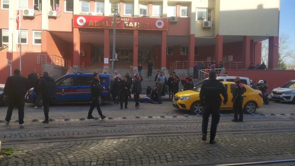 Kocaeli’de genç kadın cinsel istismarla suçladığı sanığı adliye önünde öldürdü