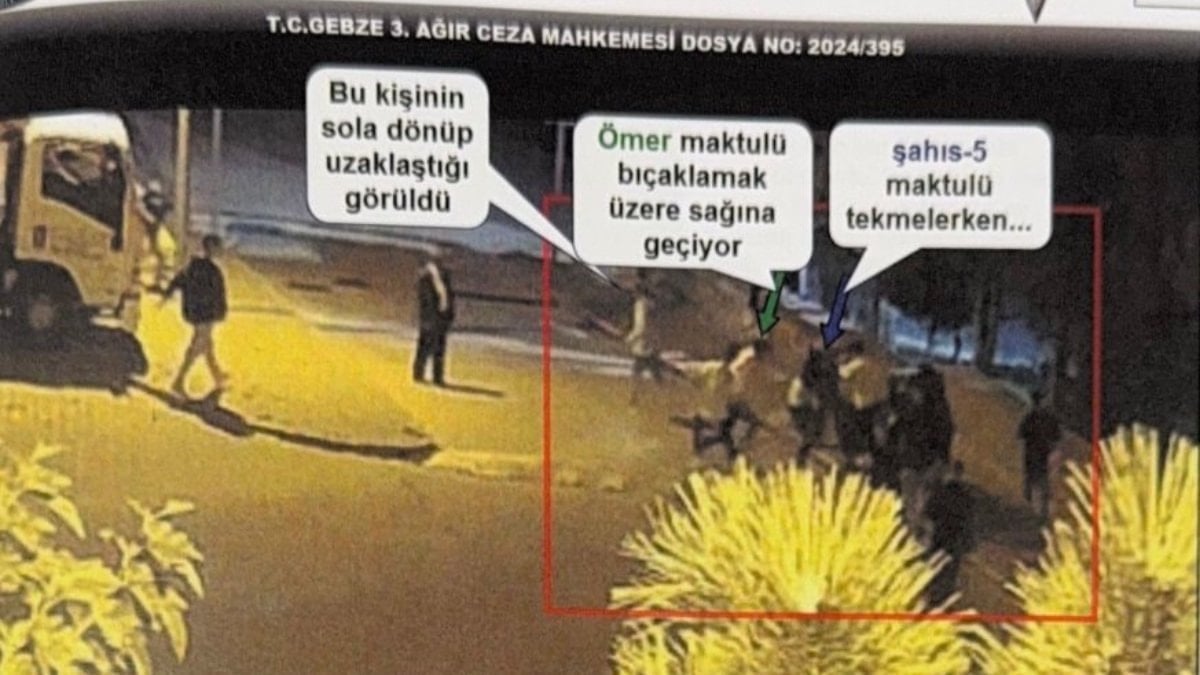 Kocaeli’de Rıdvan Saygın cinayetinde kavga anı kare kare çözümlendi