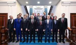 Konya Heyeti Adalet Bakanı Akın Gürlek’e Hayırlı Olsun Ziyaretinde Bulundu