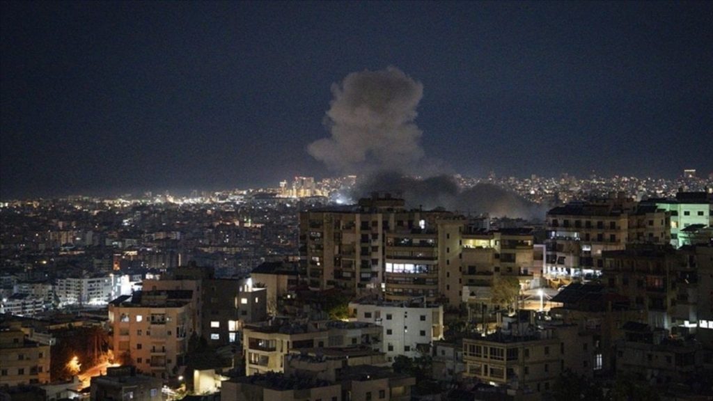 Lübnan’ın başkenti Beyrut’ta patlama sesleri