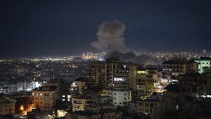 Lübnan’ın başkenti Beyrut’ta patlama sesleri