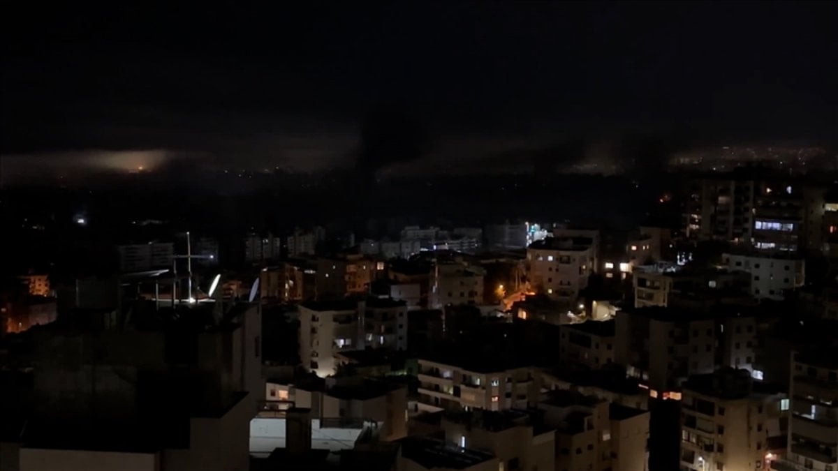 Lübnan’ın güneyine İsrail ordusu tarafından hava saldırısı düzenlendi