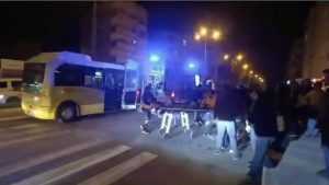 Mardin’de motosiklet yayaya çarptı: Kaza anı kamerada