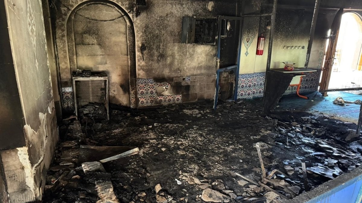 Mersin’de camiden yükselen alevler hasara neden oldu