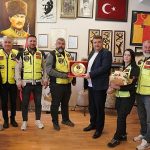 RİEDER Kulübü’nden Başkan İsmail Yetişkin’e teşekkür ziyareti