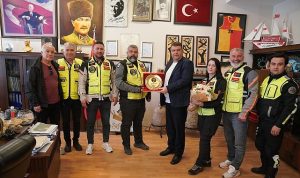 RİEDER Kulübü’nden Başkan İsmail Yetişkin’e teşekkür ziyareti