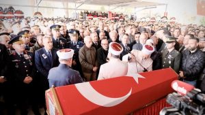 Şehit Pilot İbrahim Bolat, son yolculuğuna uğurlandı