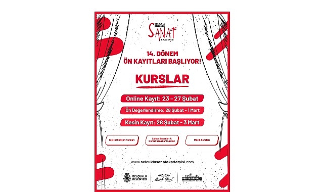 Selçuklu Sanat Akademisi’nde 14. Dönem Ön Kayıtları Başladı
