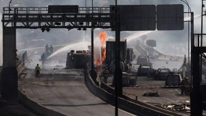 Şili’de doğal gaz taşıyan kamyonda patlama: 4 ölü