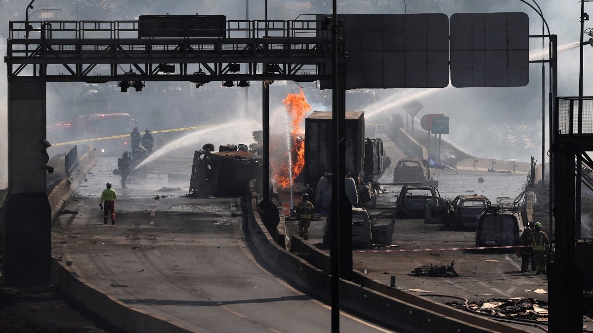 Şili’de doğal gaz taşıyan kamyonda patlama: 4 ölü