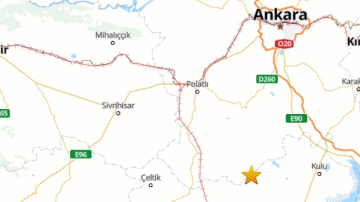 SON DAKİKA! Ankara’da 4.1 büyüklüğünde deprem