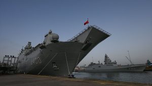 TCG Anadolu İngiltere’de savunma sanayisinin vitrini oldu