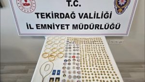 Tekirdağ’da FETÖ yalanıyla altın hırsızlığı yapan şüpheli tutuklandı