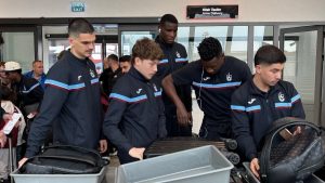 Trabzonspor, Eyüpspor maçı için İstanbul’a gitti