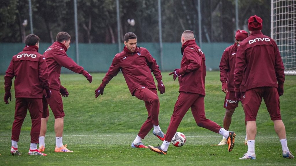 Trabzonspor, Fatih Karagümrük maçı hazırlıklarına başladı