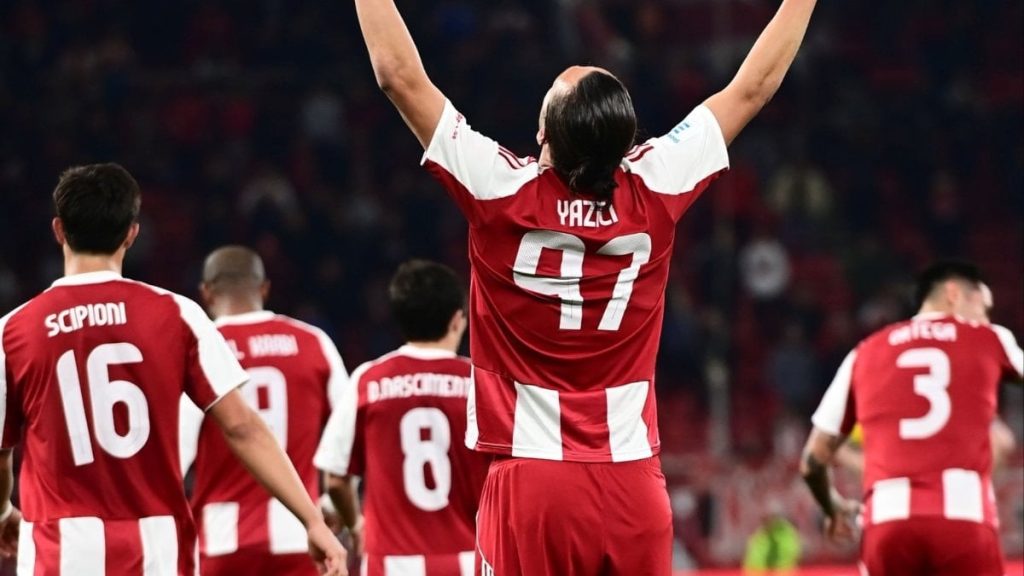 Yusuf Yazıcı’nın gol attığı maçta Olympiakos, Panetolikos’u yendi