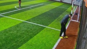 Bolu’da halı saha maçında kalbine yenik düştü