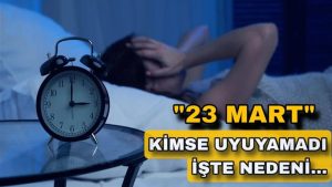 Dün gece milyonların “uyuyamama” sebebi öğrenildi