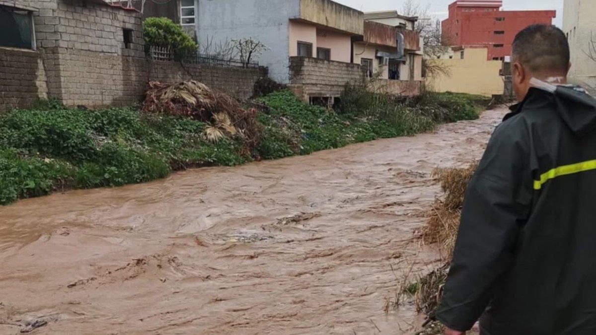 Irak’ta sağanak sele neden oldu