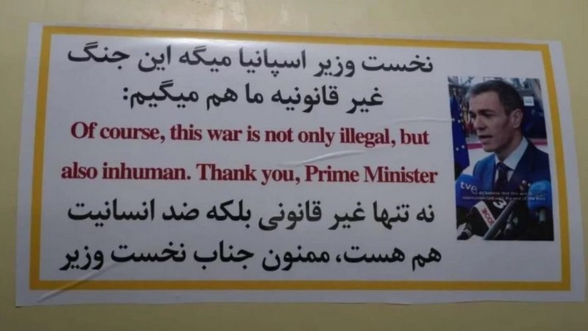 İran’dan İsrail’e atılan füzede İspanya’ya teşekkür notu