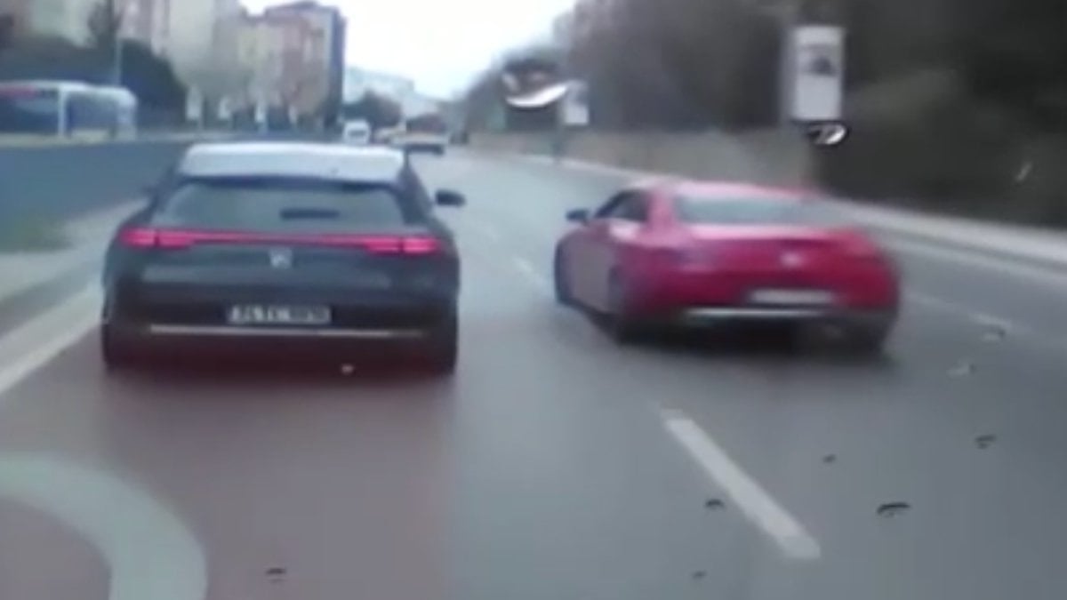 İstanbul’da trafik kavgası ortalığı savaş alanına çevirdi