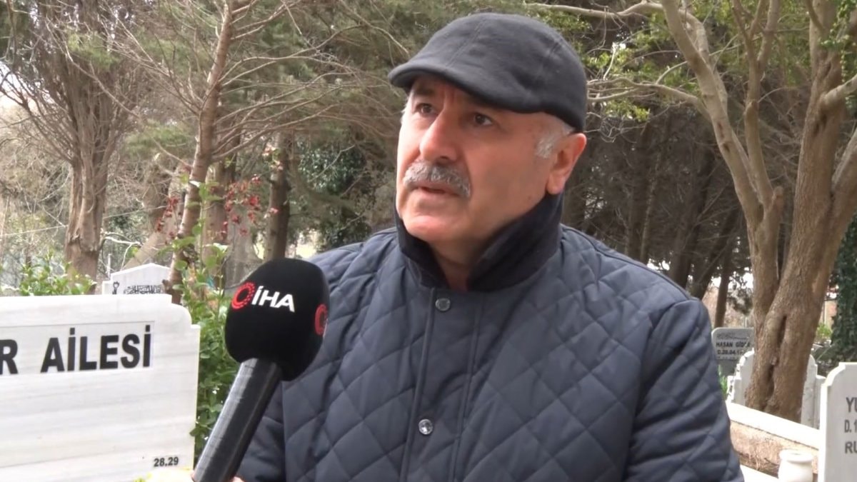 Oğuz Murat Aci’nin mezarını ziyaret eden baba Özer Aci’den duygusal sözler