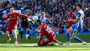 Premier Lig’de Liverpool, Brighton’a mağlup oldu