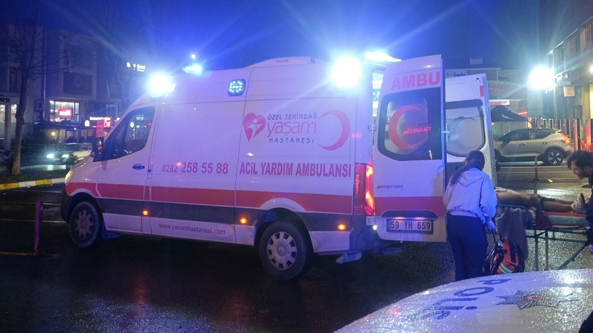 Tekirdağ’da iki grup arasındaki bıçaklı kavgada 1 kişi yaralandı