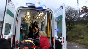 TEM Otoyolu’nda kaza yapan araca başka bir araç çarptı