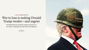 The Economist’ten çarpıcı kapak: Kör Öfke Operasyonu